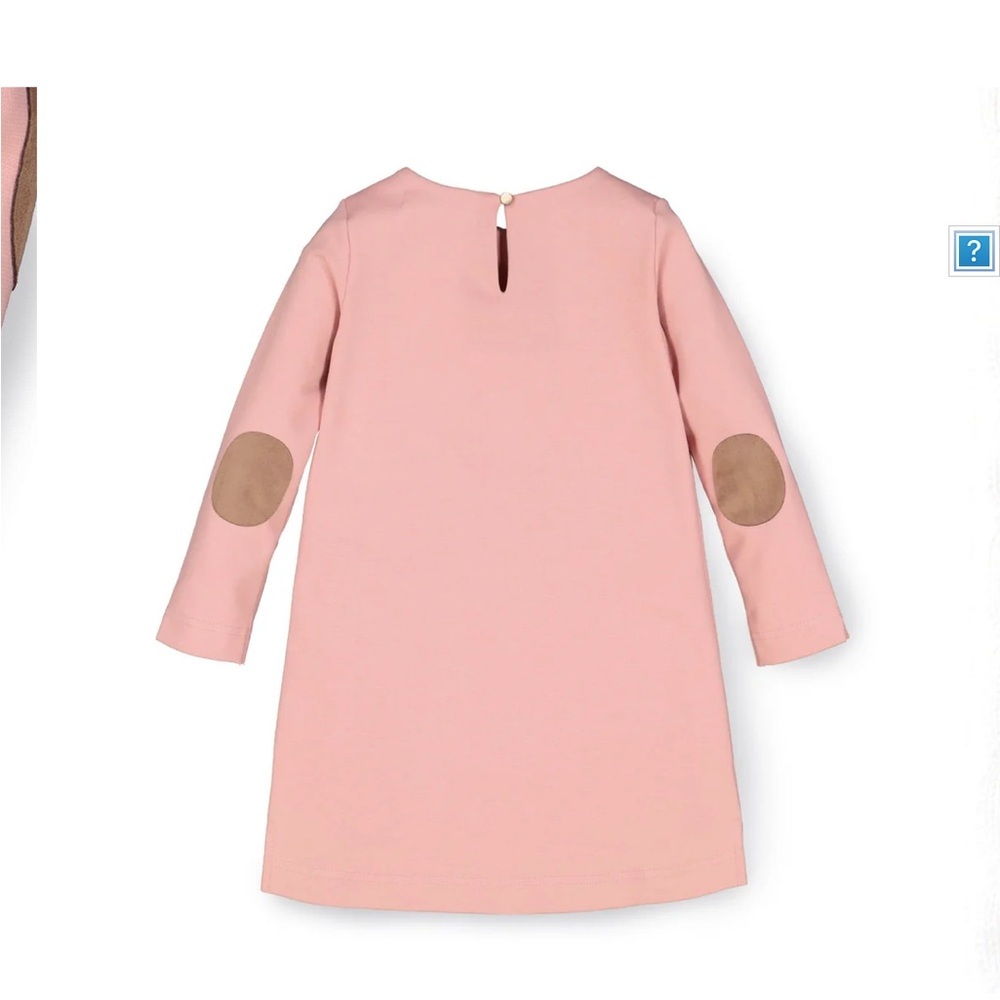 Hope & Henry Girls Quilted Ponte Riding Dress - Picture 6 of 6